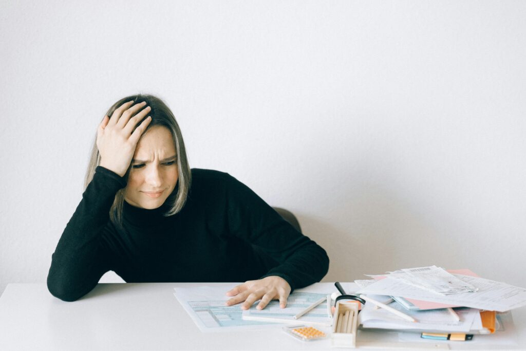 Síntomas de ansiedad en mujeres