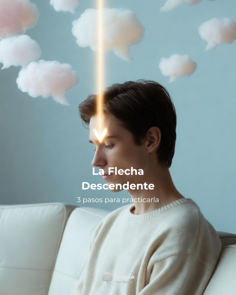 técnica de la flecha descendente