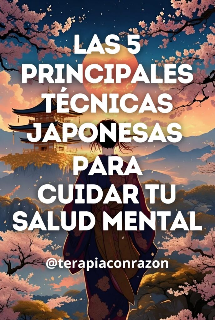 técnicas japonesas para la salud mental
